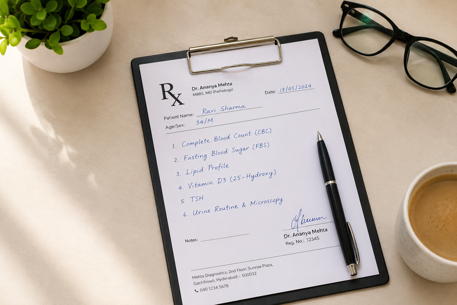 Doctor's prescription