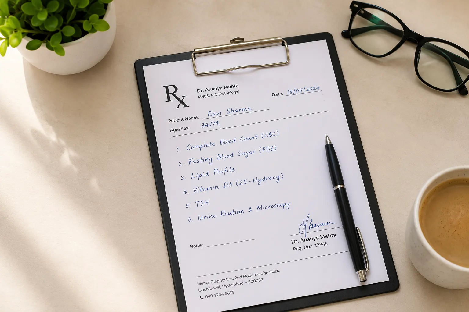 Doctor's prescription